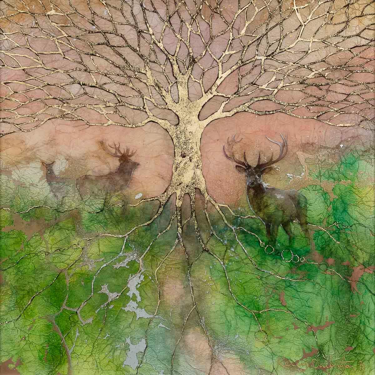 The Magical Meadow - Original by artist Kerry Darlington - Wyecliffe Galleries