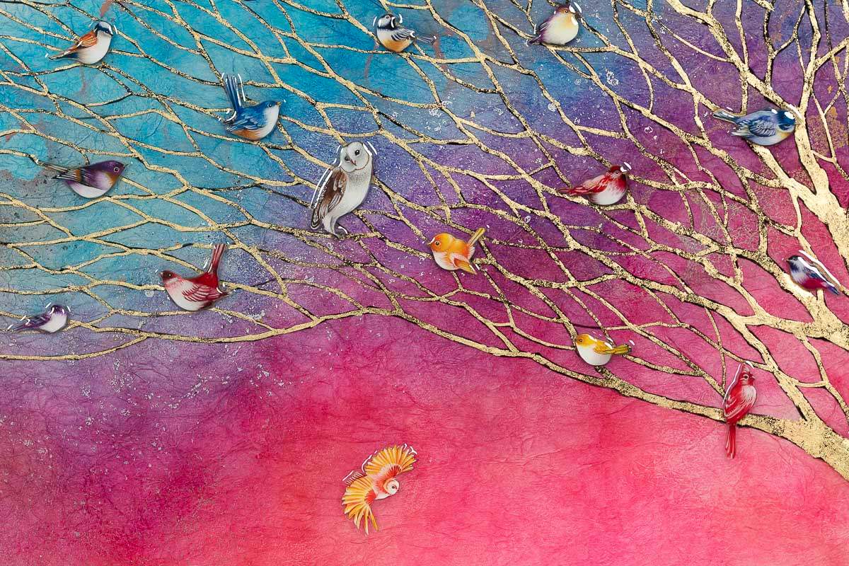 The Marvellous Land Of Oz - Original - SOLD by artist Kerry Darlington - Wyecliffe Galleries