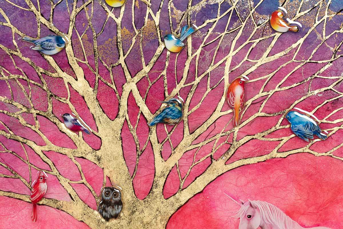 The Marvellous Land Of Oz - Original - SOLD by artist Kerry Darlington - Wyecliffe Galleries