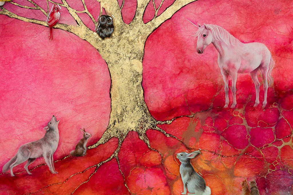 The Marvellous Land Of Oz - Original - SOLD by artist Kerry Darlington - Wyecliffe Galleries