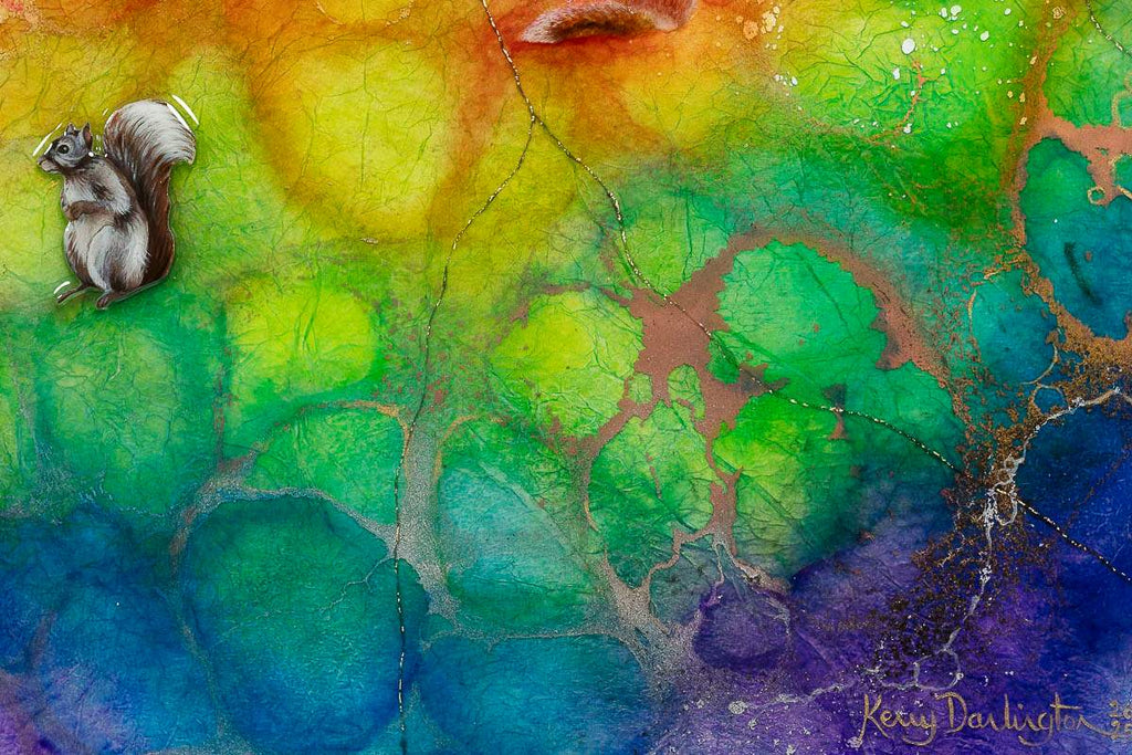 The Marvellous Land Of Oz - Original - SOLD by artist Kerry Darlington - Wyecliffe Galleries