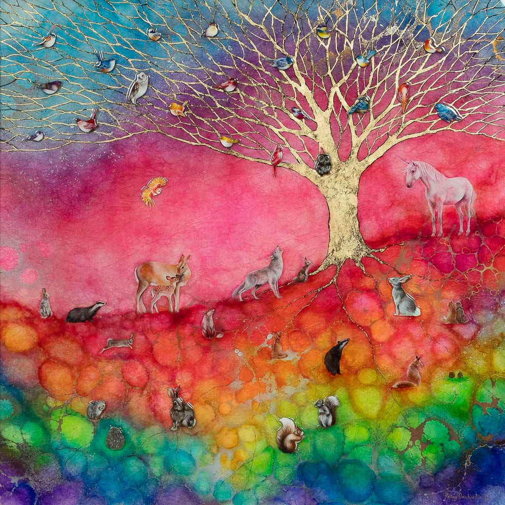 The Marvellous Land Of Oz - Original - SOLD by artist Kerry Darlington - Wyecliffe Galleries