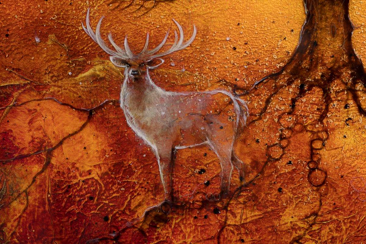The Oak's Wisdom - Original by artist Kerry Darlington - Wyecliffe Galleries