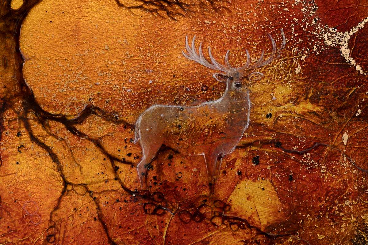 The Oak's Wisdom - Original by artist Kerry Darlington - Wyecliffe Galleries