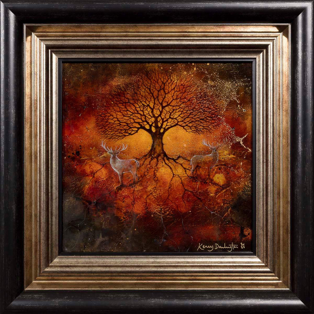 The Oak's Wisdom - Original by artist Kerry Darlington - Wyecliffe Galleries