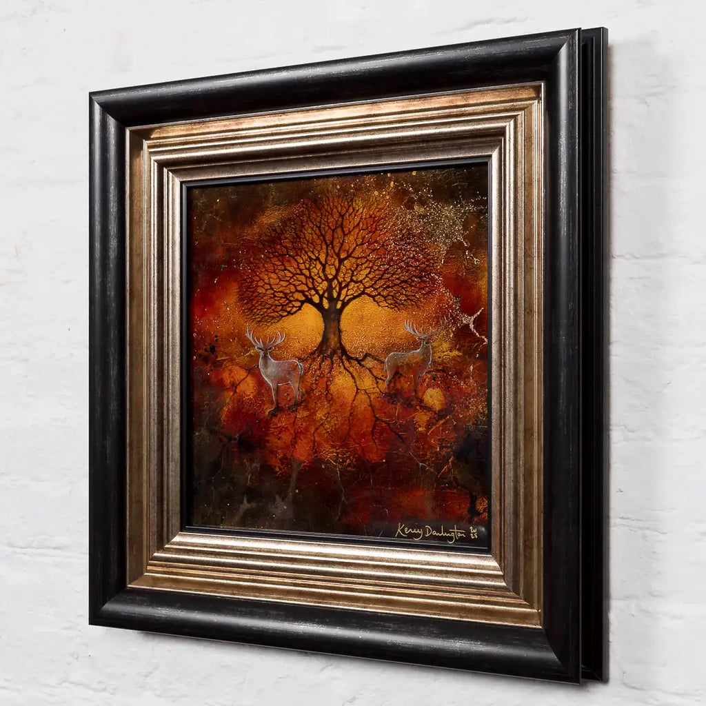 The Oak's Wisdom - Original by artist Kerry Darlington - Wyecliffe Galleries