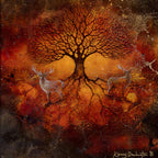 The Oak's Wisdom - Original by artist Kerry Darlington - Wyecliffe Galleries