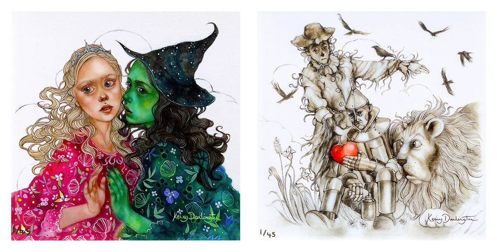 Elphie And Glinda and The Scarecrow, The Tin-Man And The Cowardly Lion - Edition Set