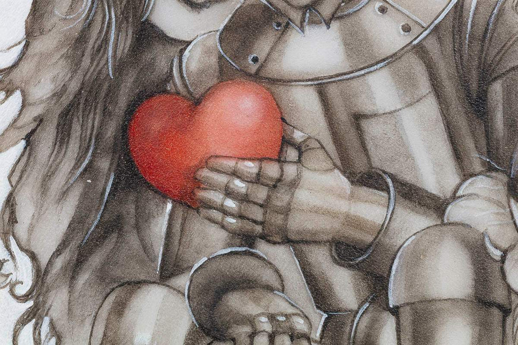 The Scarecrow, The Tin-Man And The Cowardly Lion - Original - SOLD by artist Kerry Darlington - Wyecliffe Galleries