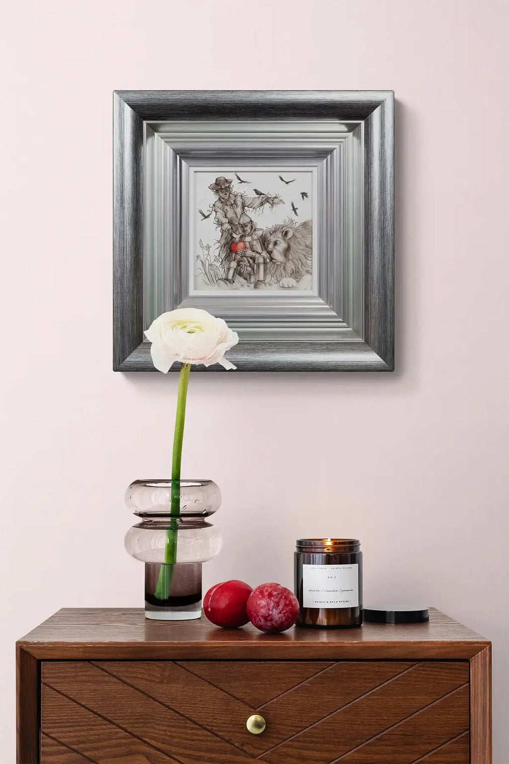 The Scarecrow, The Tin-Man And The Cowardly Lion - Original - SOLD by artist Kerry Darlington - Wyecliffe Galleries