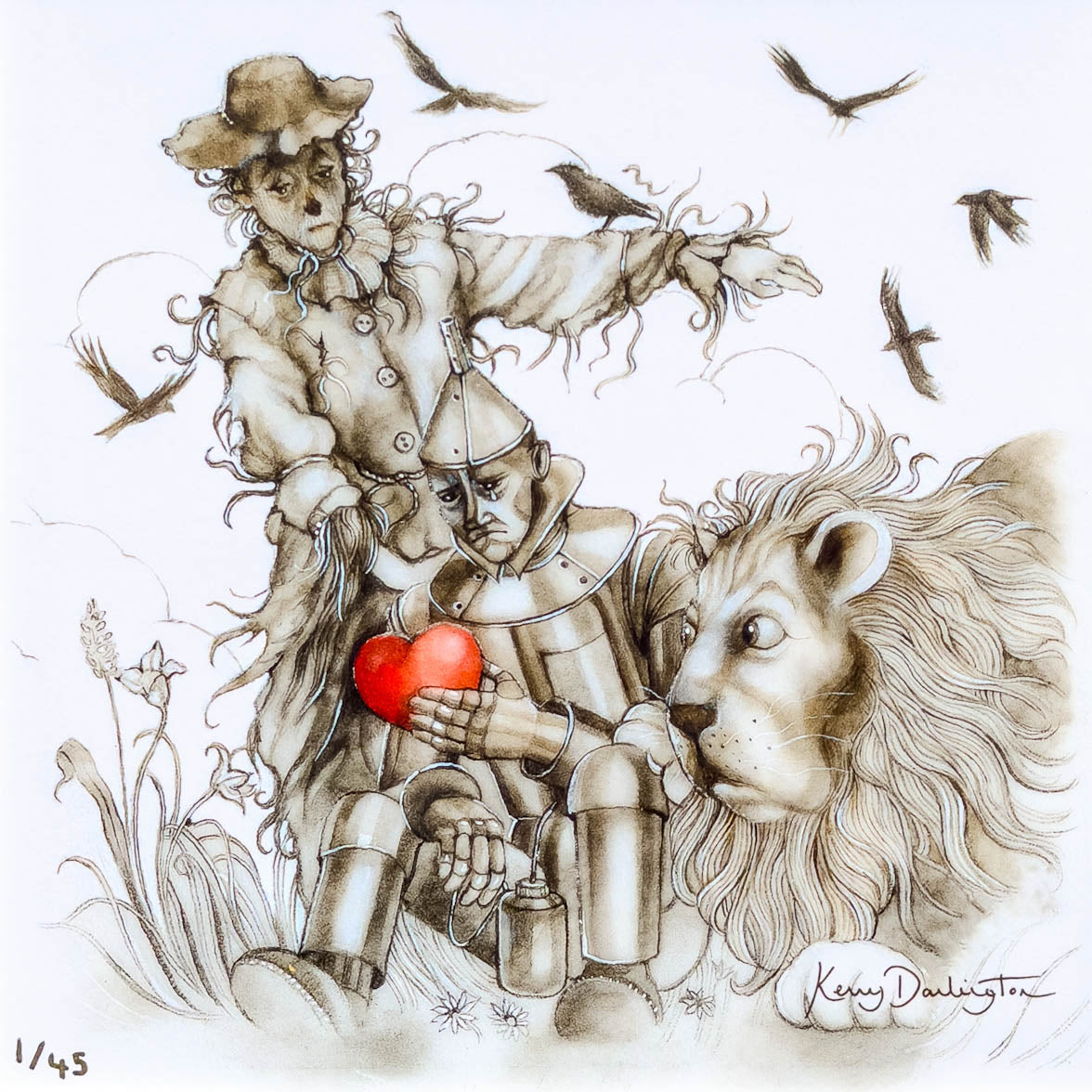 The Scarecrow, The Tin-Man And The Cowardly Lion - Edition