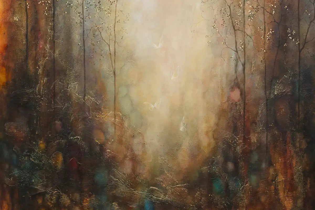 The Sidhe - Original - RESERVED by artist Kerry Darlington - Wyecliffe Galleries