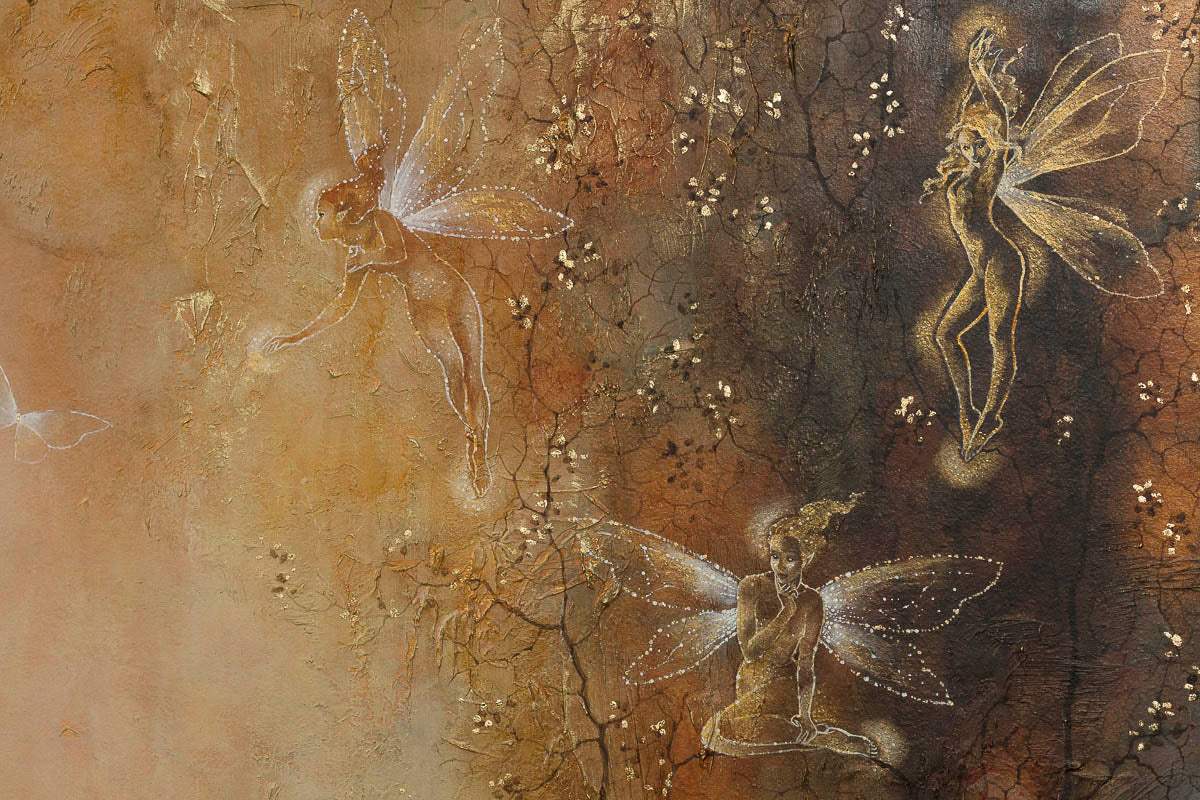The Sidhe - Original - RESERVED by artist Kerry Darlington - Wyecliffe Galleries