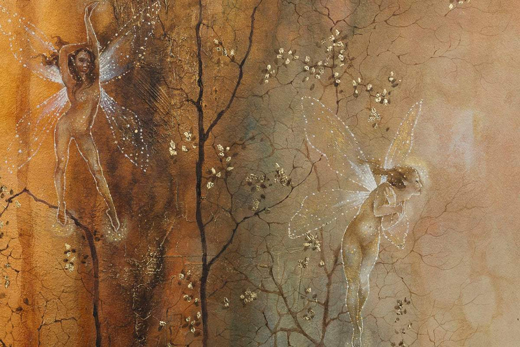 The Sidhe - Original - RESERVED by artist Kerry Darlington - Wyecliffe Galleries