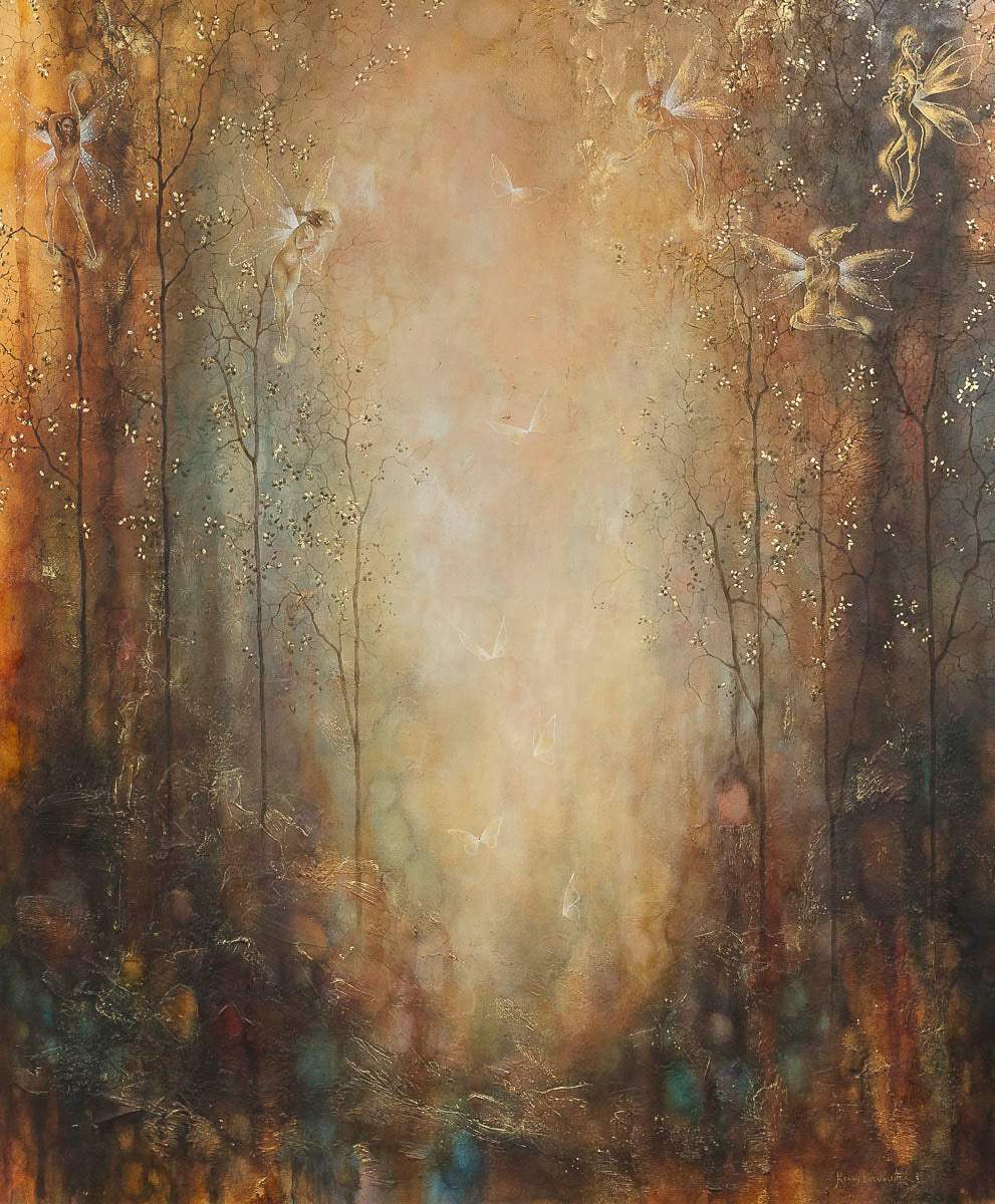 The Sidhe - Original - RESERVED by artist Kerry Darlington - Wyecliffe Galleries