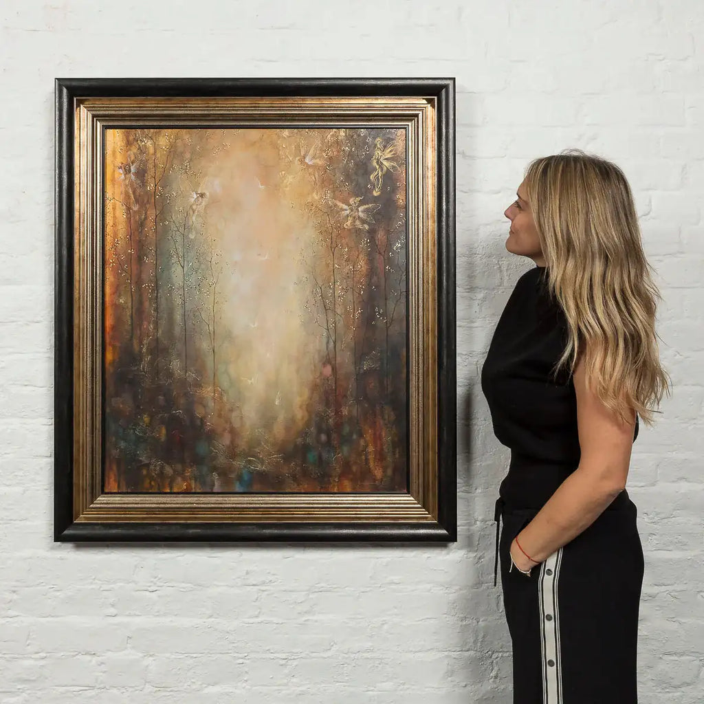 The Sidhe - Original - RESERVED by artist Kerry Darlington - Wyecliffe Galleries