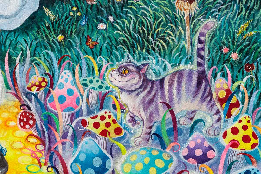 The Three Heroines - Original by artist Kerry Darlington - Wyecliffe Galleries