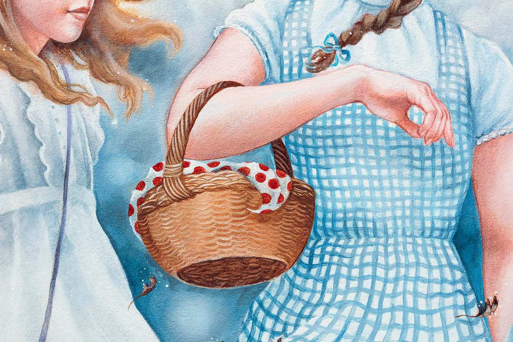 The Three Heroines - Original by artist Kerry Darlington - Wyecliffe Galleries