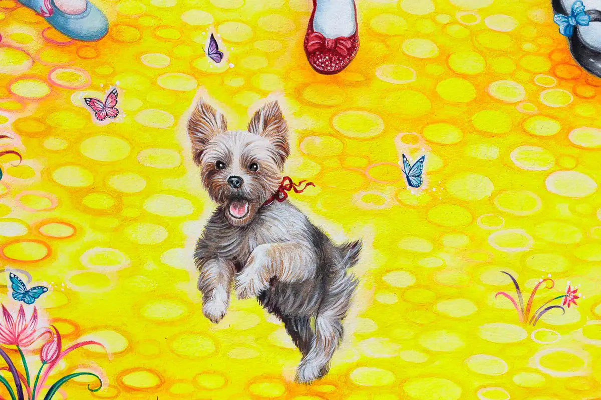 The Three Heroines - Original by artist Kerry Darlington - Wyecliffe Galleries