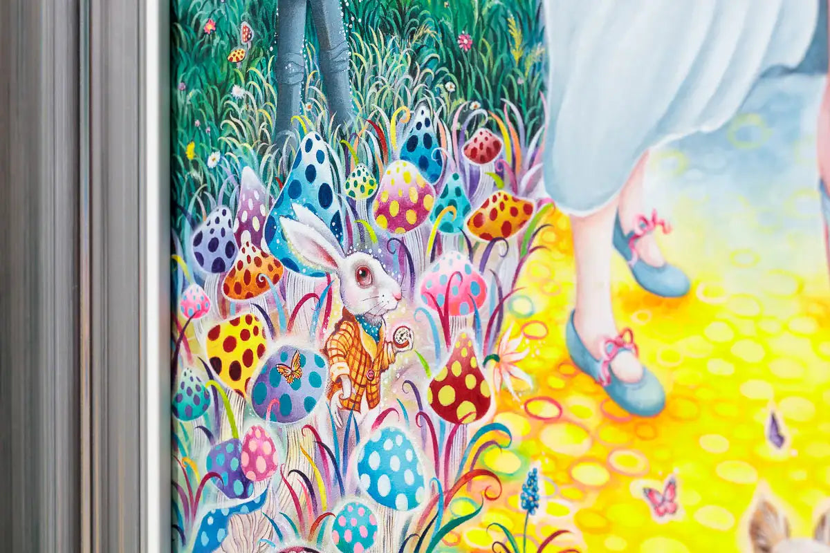 The Three Heroines - Original by artist Kerry Darlington - Wyecliffe Galleries