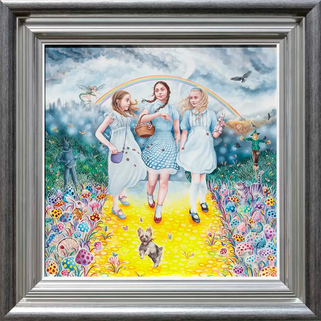 The Three Heroines - Original by artist Kerry Darlington - Wyecliffe Galleries