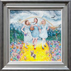 The Three Heroines - Original by artist Kerry Darlington - Wyecliffe Galleries