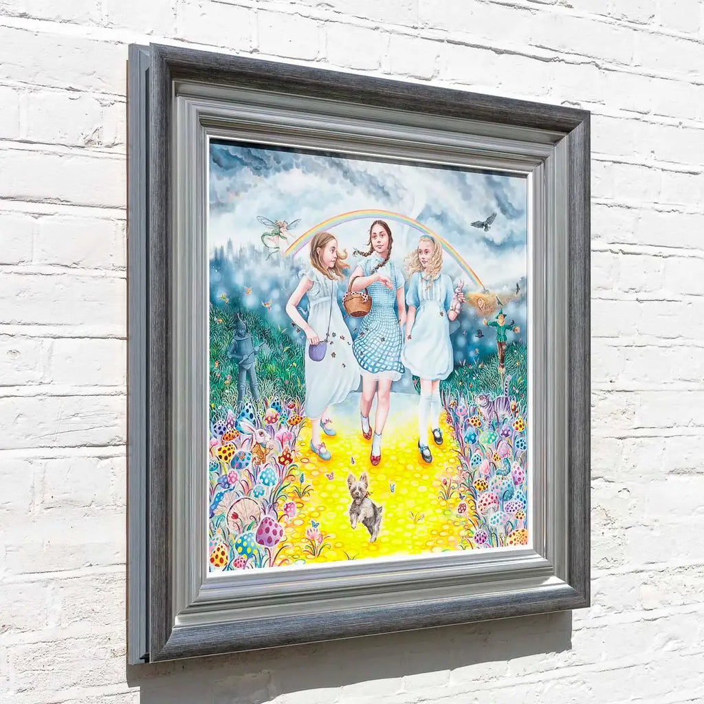 The Three Heroines - Original by artist Kerry Darlington - Wyecliffe Galleries