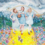 The Three Heroines - Original by artist Kerry Darlington - Wyecliffe Galleries