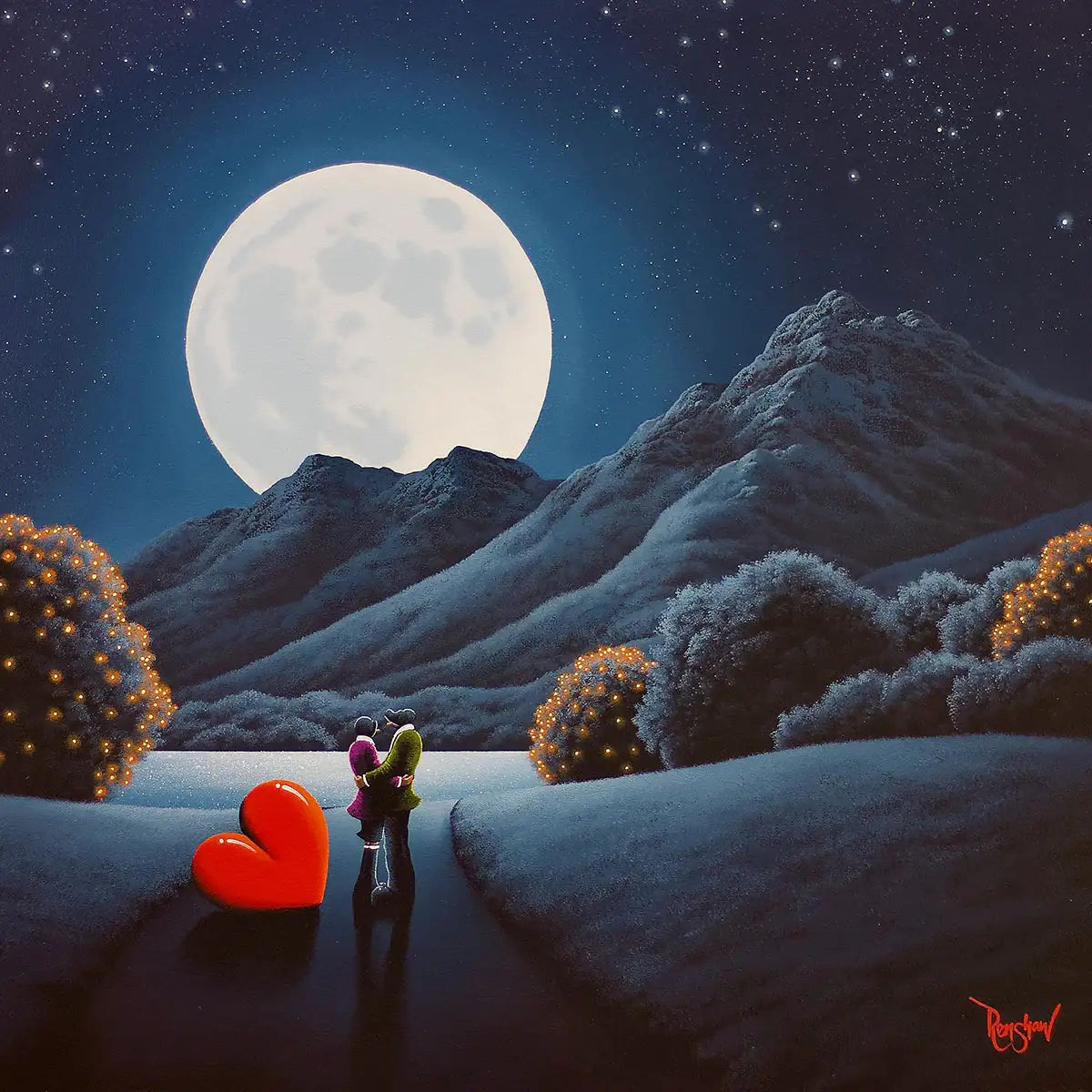 Under The Same Moon - Original - SOLD