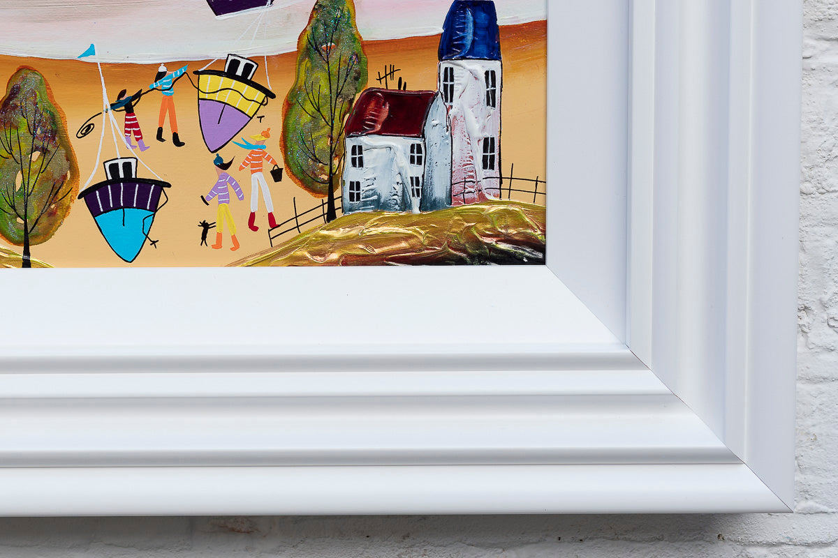 Village Life, Beach Vibes - Original