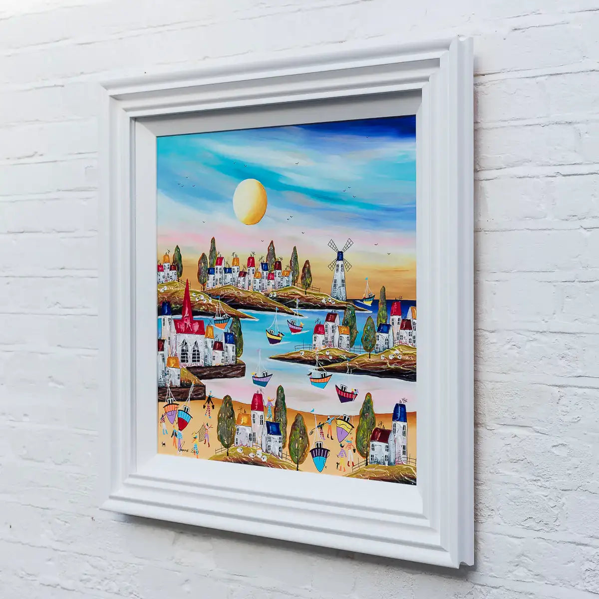 Village Life, Beach Vibes - Original - SOLD