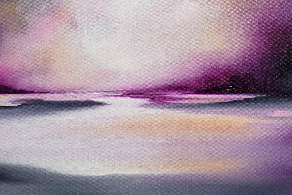 Violet Hues And Endless Views - Original