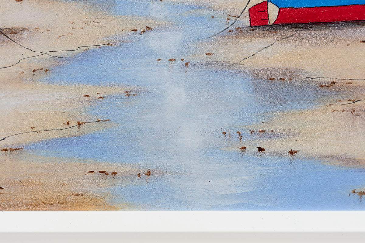 Waiting For The Tide - Original - SOLD