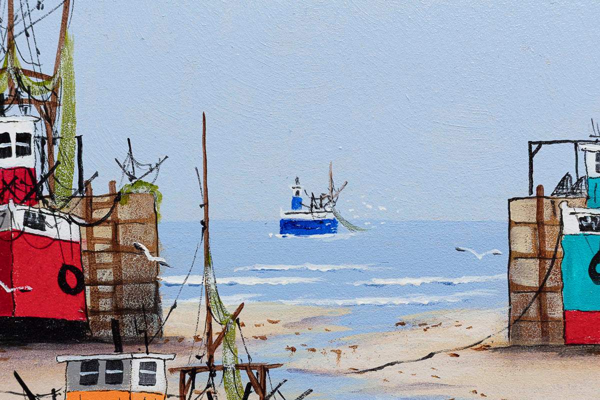 Waiting For The Tide - Original - SOLD