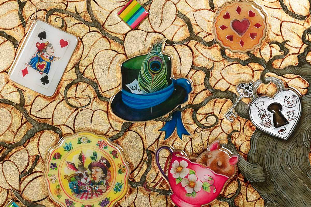 What Alice Found There - Edition by artist Kerry Darlington - Wyecliffe Galleries