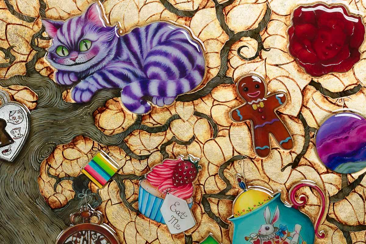 What Alice Found There - Edition by artist Kerry Darlington - Wyecliffe Galleries