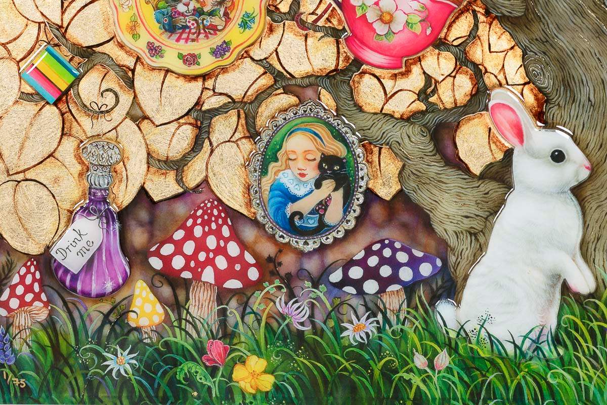 What Alice Found There - Edition by artist Kerry Darlington - Wyecliffe Galleries