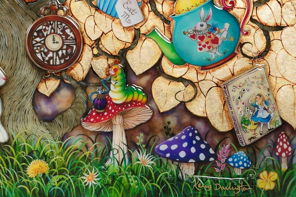 What Alice Found There - Edition by artist Kerry Darlington - Wyecliffe Galleries