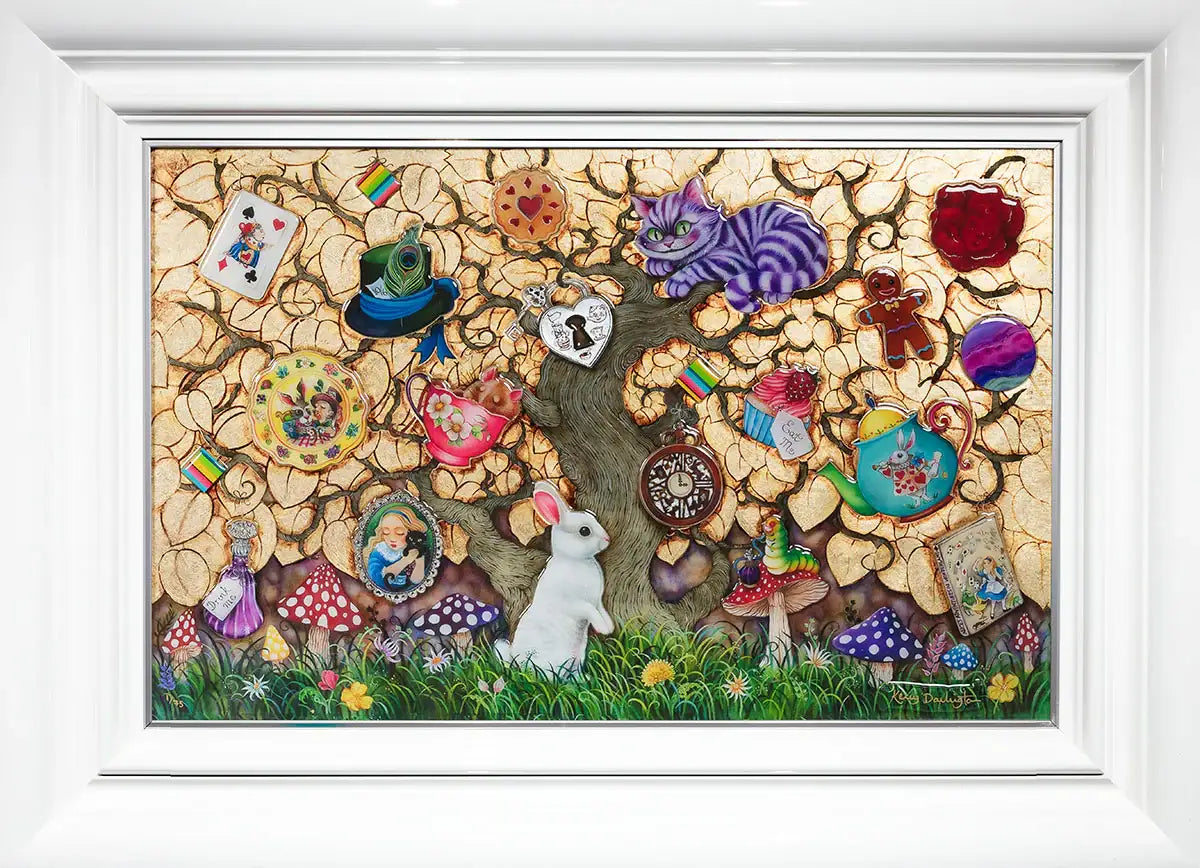 What Alice Found There - Edition by artist Kerry Darlington - Wyecliffe Galleries