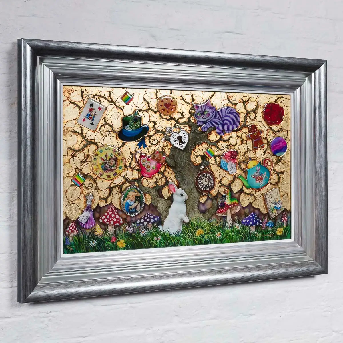 What Alice Found There - Edition by artist Kerry Darlington - Wyecliffe Galleries