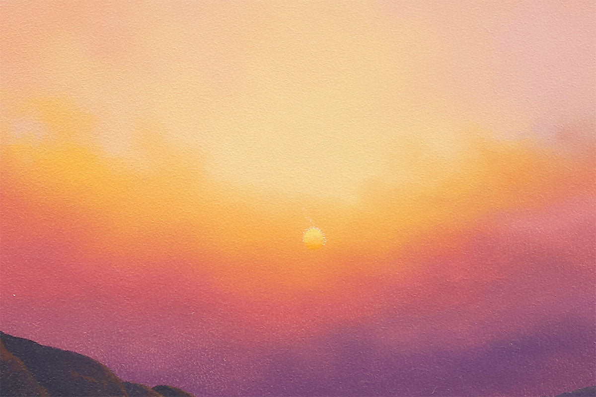 Where Sunsets Kiss The Sea - Original