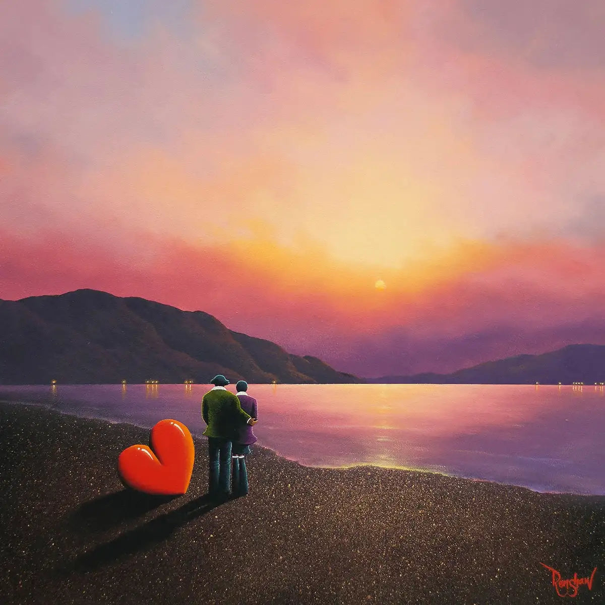 Where Sunsets Kiss The Sea - Original