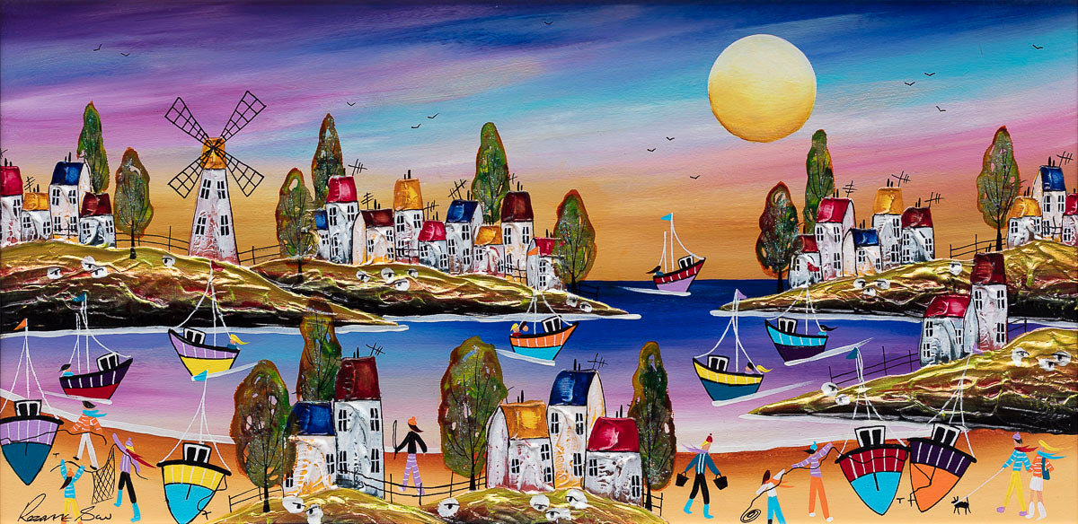 Where The Village Meets The Waves - Original