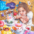 Kerry Darlington Why is a Raven Like a Writing Desk Alice in Wonderland artwork