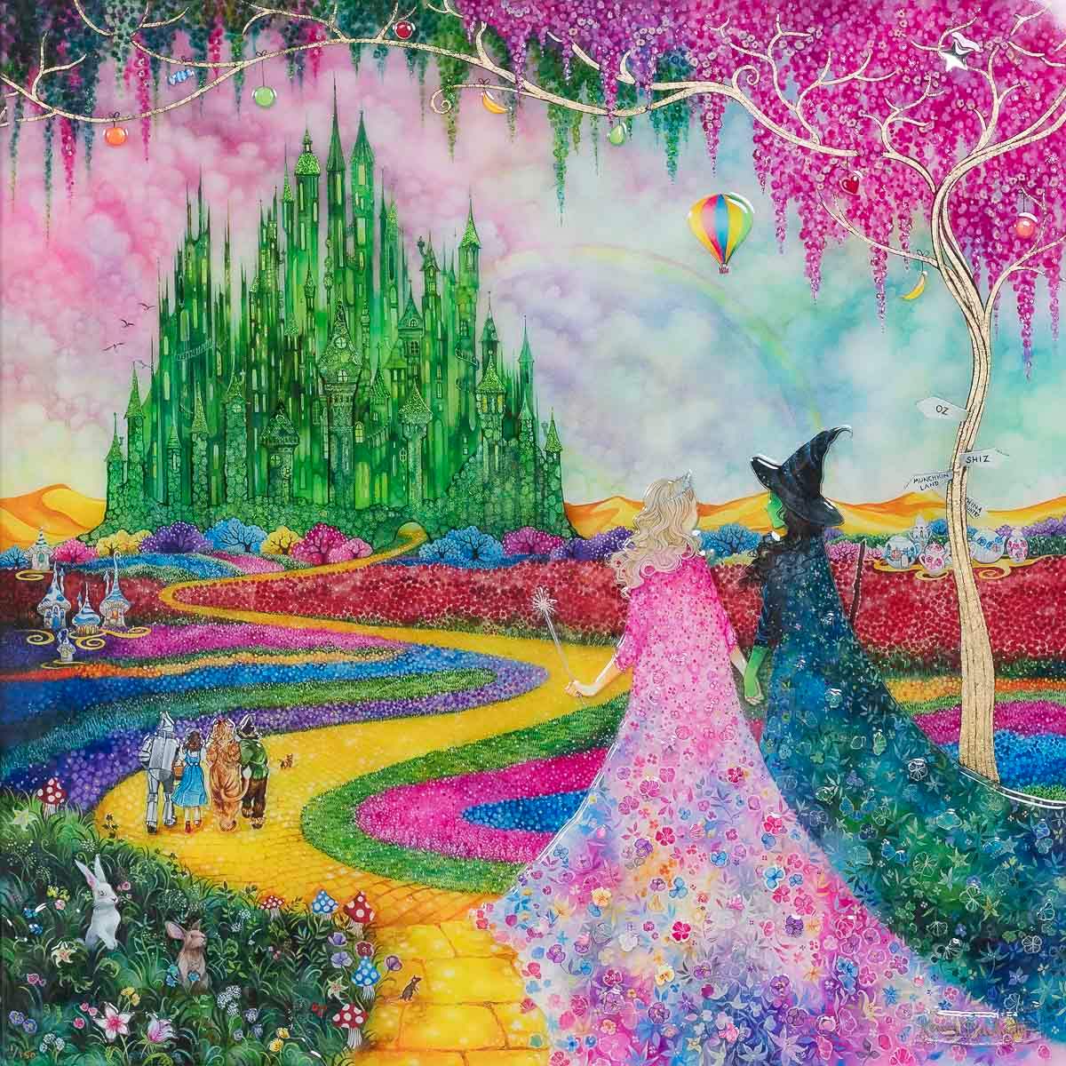 Wicked - Edition by artist Kerry Darlington - Wyecliffe Galleries