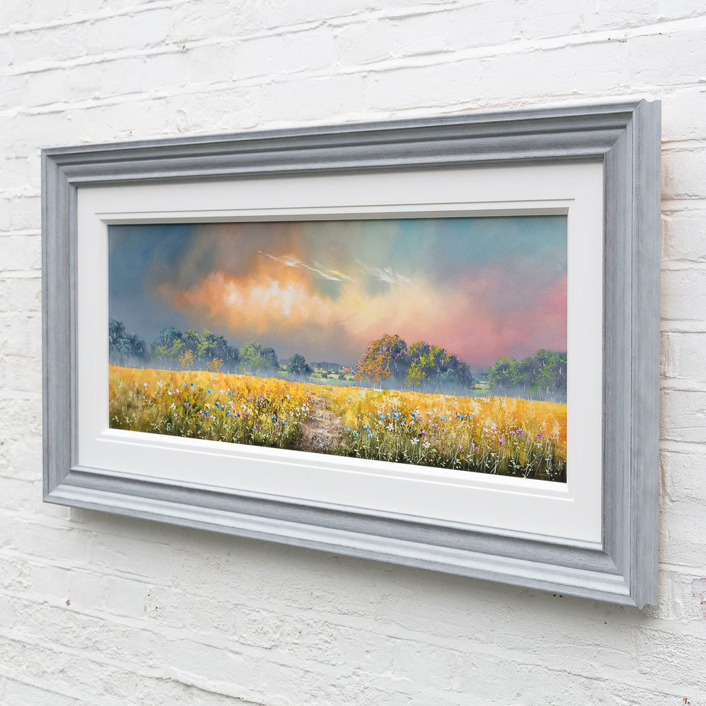 Wildflowers Beneath A Canvas Of Light - Original
