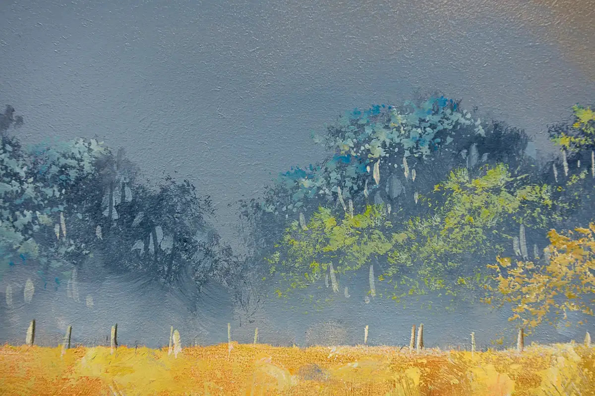 Wildflowers Beneath A Canvas Of Light - Original