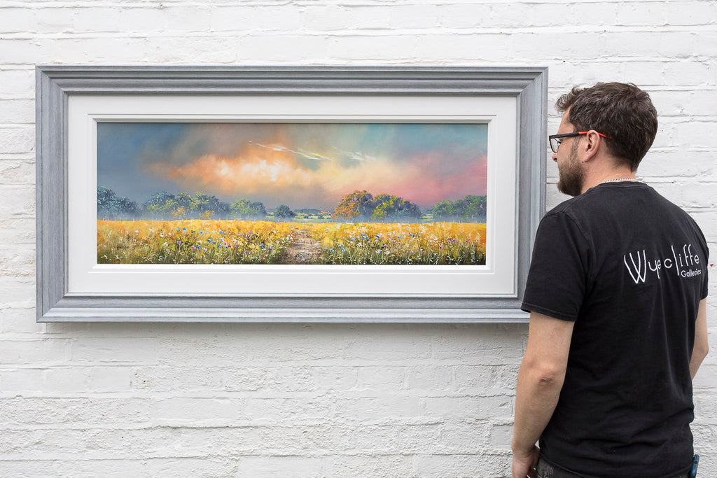 Wildflowers Beneath A Canvas Of Light - Original