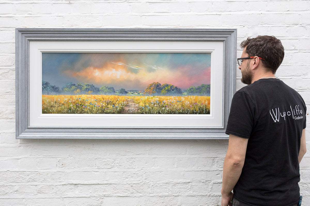 Wildflowers Beneath A Canvas Of Light - Original