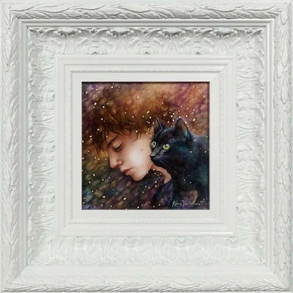 Lyra and Will - Original SET - SOLD by artist Kerry Darlington - Wyecliffe Galleries